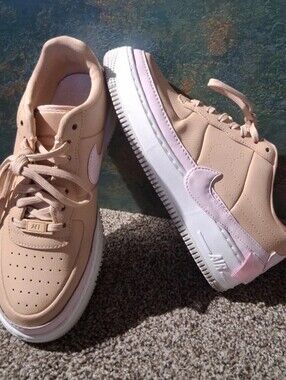 Nike Air Force 1 Jester XX Low Bio Beige Pink White Sneaker